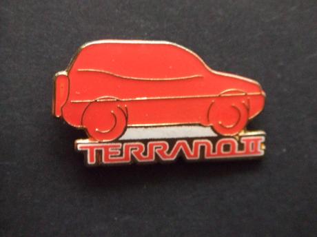 Nissan Terrano SUV rood model